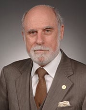 Vinton Gray &quot;Vint&quot; Cerf (born June 23, 1943 in New Haven, Connecticut) obtained his B.S. in Math and Computer Science at Stanford University in 1965 and ... - cerf