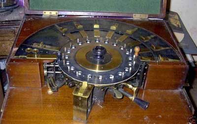 The circular calculating machine of Edmondson
