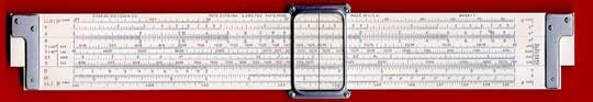 A Dietzgen slide rule