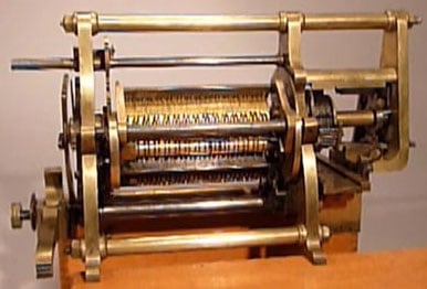 The difference engine of Wiberg
