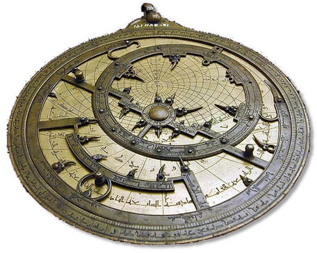 A medieval Arab astrolabe