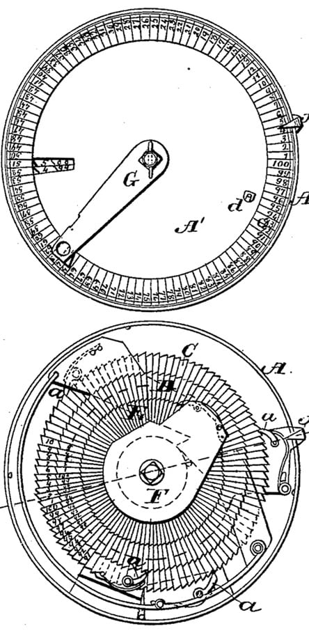 The tallying instrument of George Farmer (the patent model)