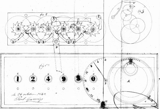 The patent drawing of Jean-Paul Garnier