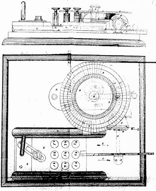 The Bentham Calculating Machine of Moses and William Pullen