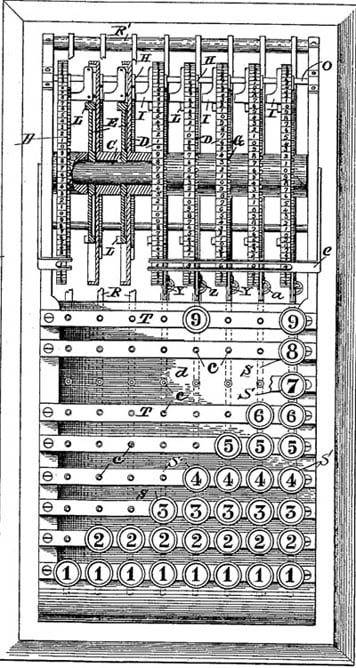 Schnarrenberger first patent drawing