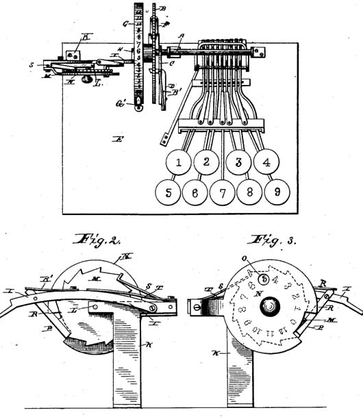 The calculating machine of Lawrence W. Swem