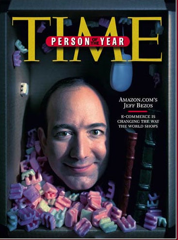 Amazon founder Jeff Bezos Time Magazine cover