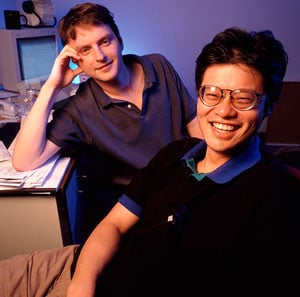 David Filo and Jerry Yang