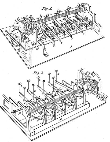 The patent drawing of the Bouchet