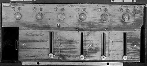 Early version of the arithmometer