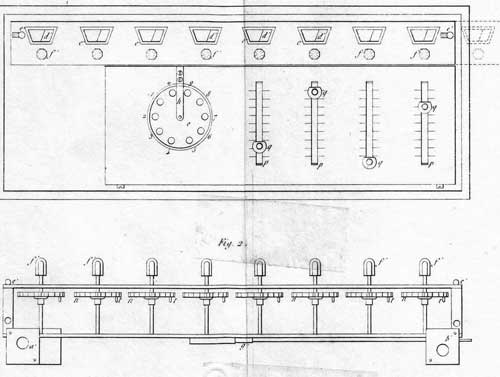 1820 patent of an arithmometer