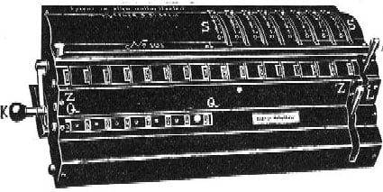 Rechenmaschine von Küttner