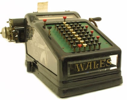 Wales Adding Machine