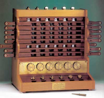 The replica of the Calculating Machine of Schickard