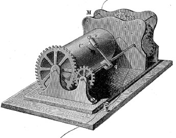 Bakewell fax apparatus