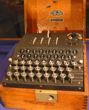 The Enigma cipher machine