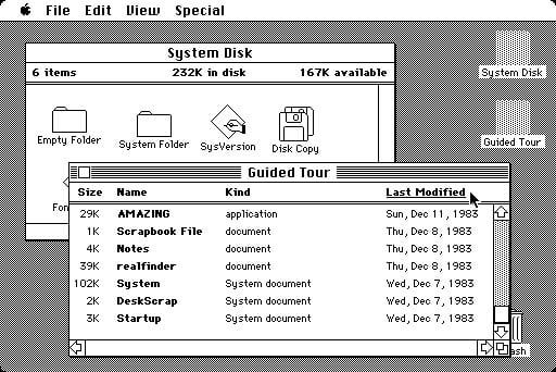 Apple Macintosh GUI