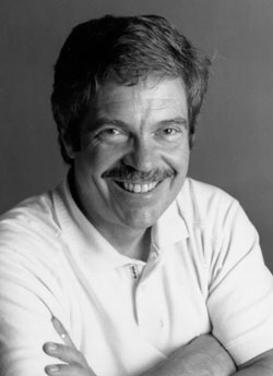 Black and White photo of Alan Kay