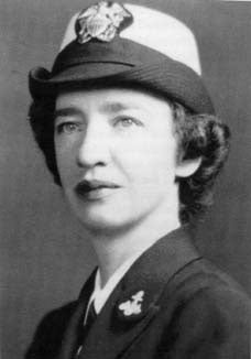 A young Grace Hopper in her U.S. Navy uniform