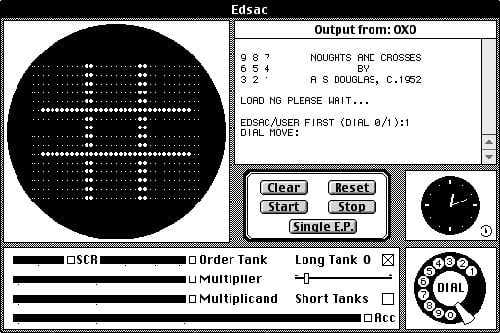 An OXO game simulator for Mac