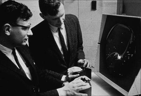 Playing Spacewar in 1962