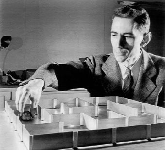 Claude Shannon and the electronic mouse Theseus