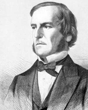 Drawing of George Boole 