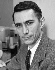 Claude Shannon black and white photo