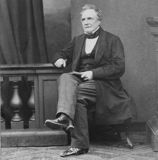 Charles Babbage in his later years