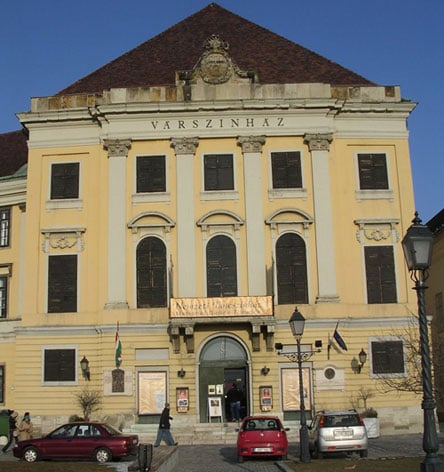 Buda Castle Theatre, designed by Kempelen