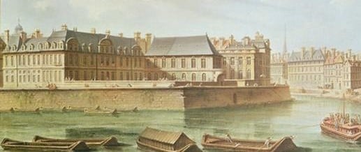 Hotel Bretonvilliers, Ile de St. Louis, Paris, in 1757