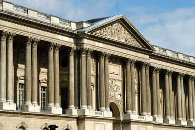 Eastern facade of the Louvre, designed by Claude Perrault