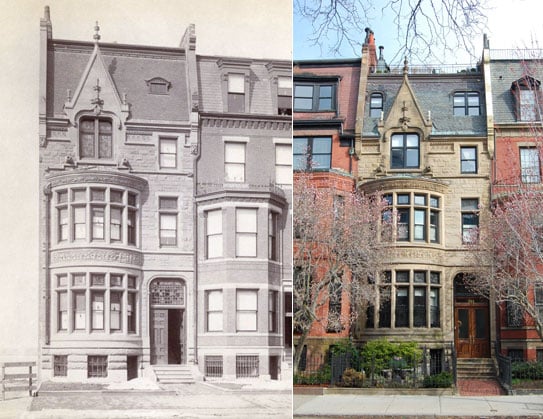 The house of Edmund Barbour in Boston, 344 Beacon Street