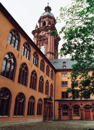 Image of Julius-Maximilians-Universität Würzburg where Eduard Selling taught 