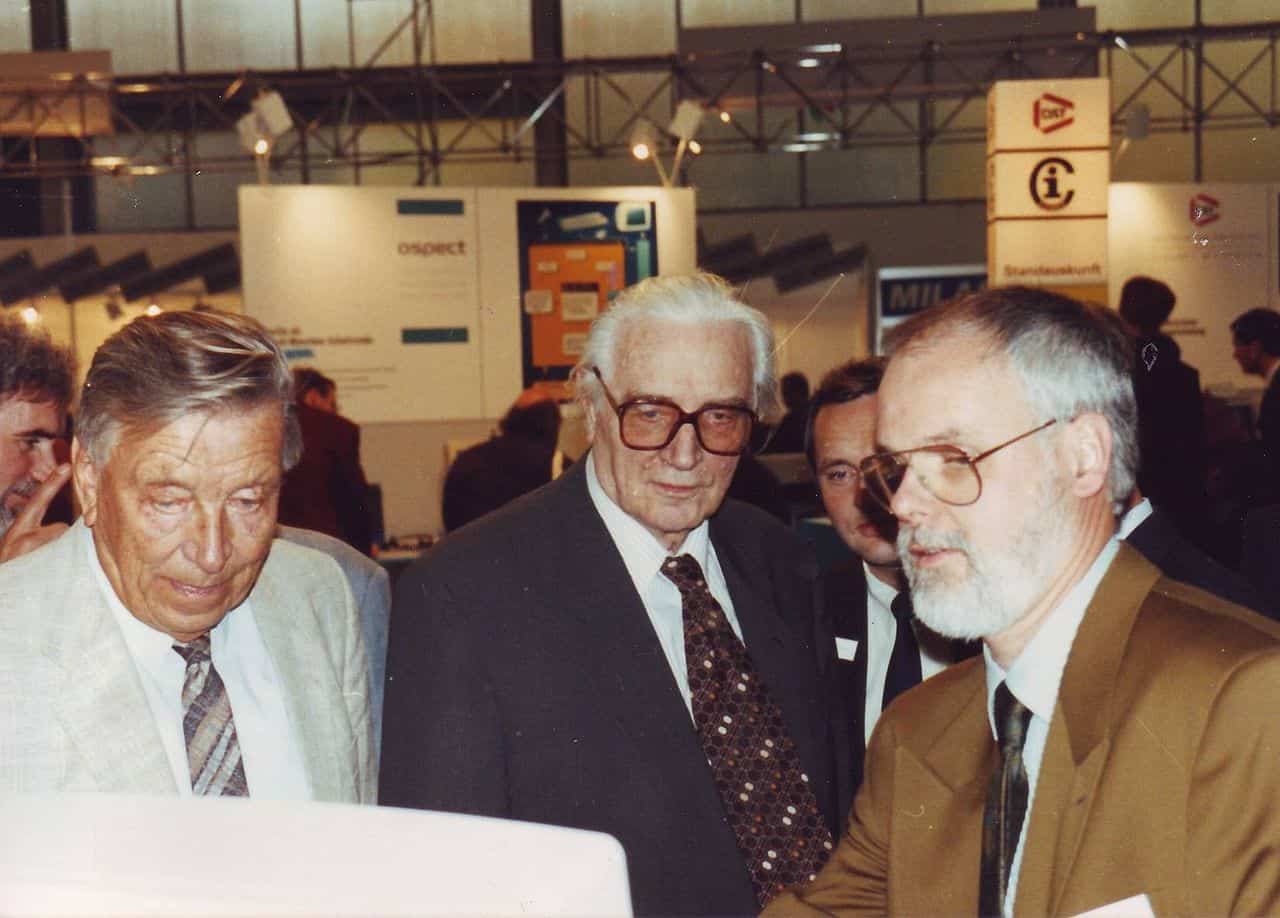 Heinz Billing und Konrad Zuse - SYSTEMS 1991