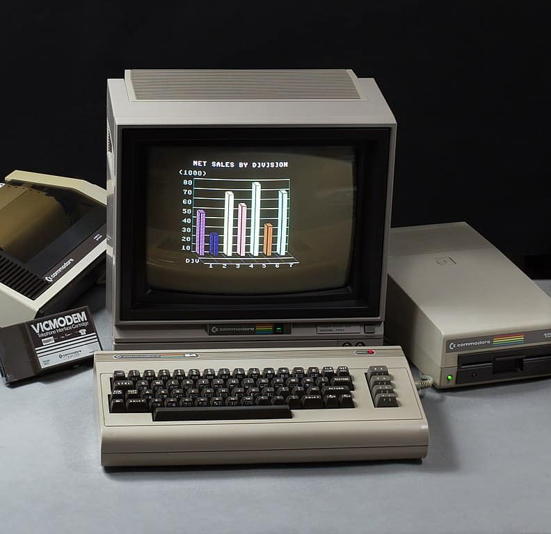 Commodore ad re-creation