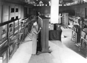 General View of the ENIAC computer