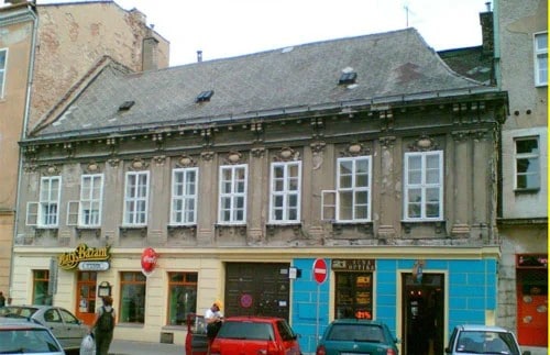 The native house of Wolfgang von Kempelen in Bratislava