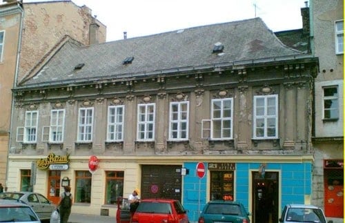 The native house of Wolfgang von Kempelen in Bratislava