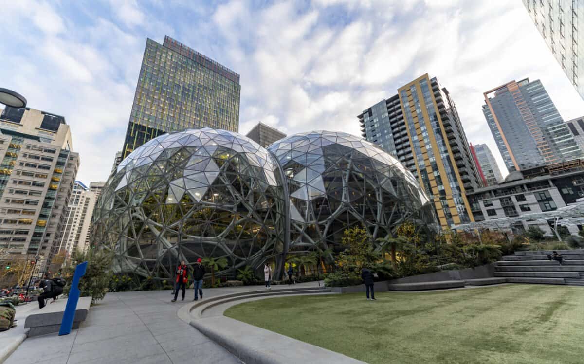 Amazon headquarters spheres