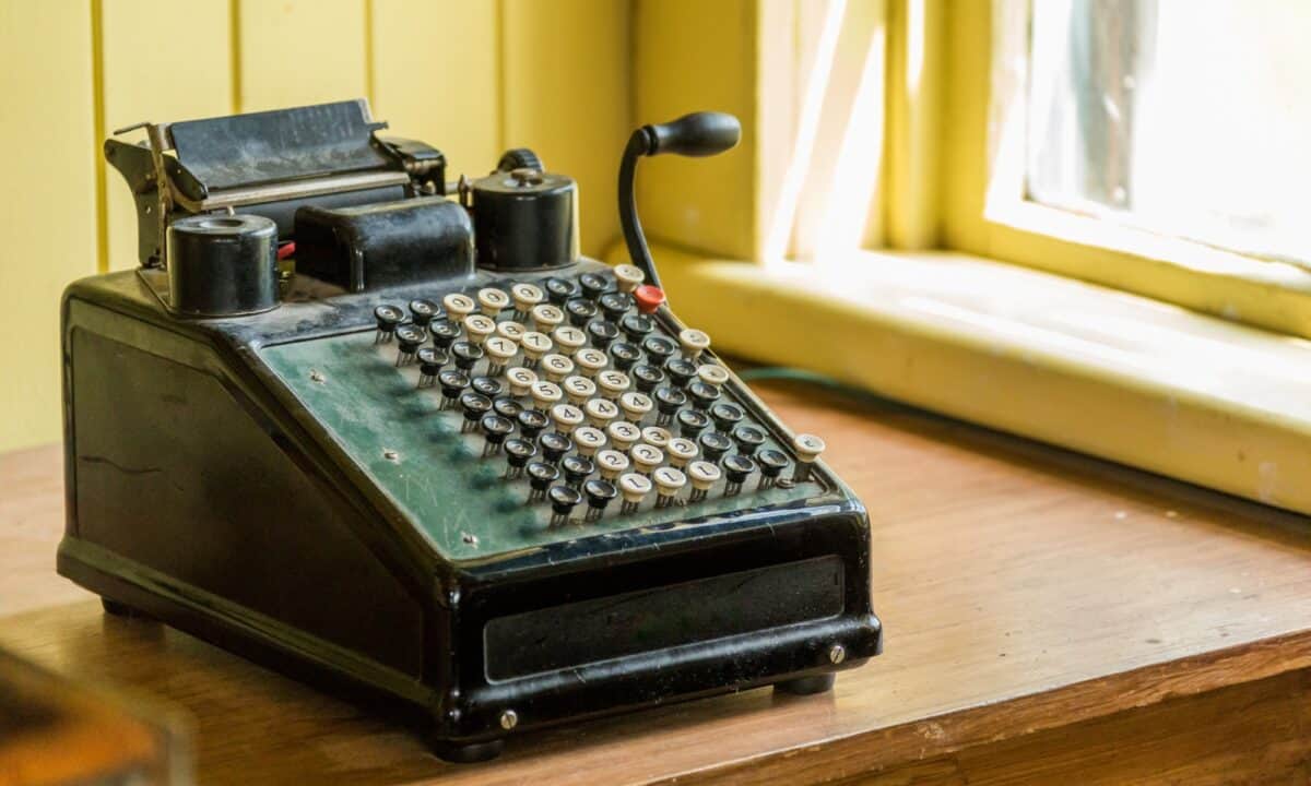 vintage calculator