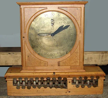 James Ritty's first cash register model