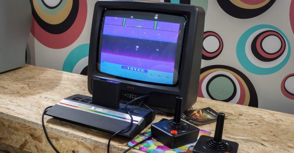 early atari video game