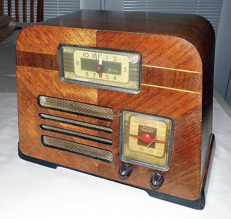 Philco Vintage Philco Transitone Clock Radio 1940