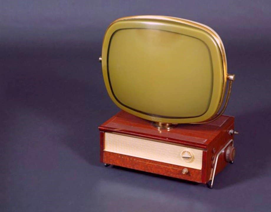 Philco television at the museum