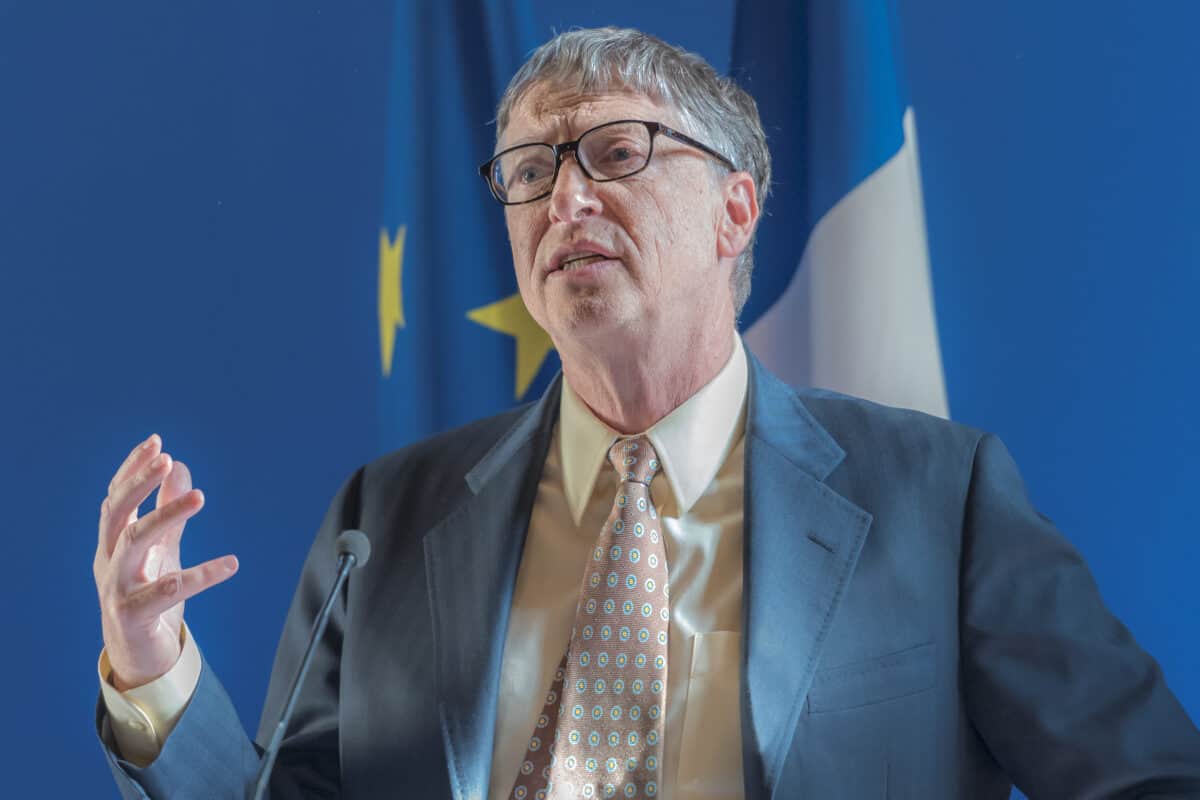 Bill Gates in Paris, France