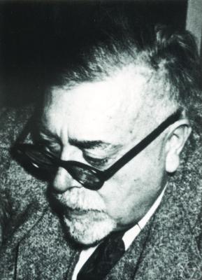 Norbert Wiener in his office