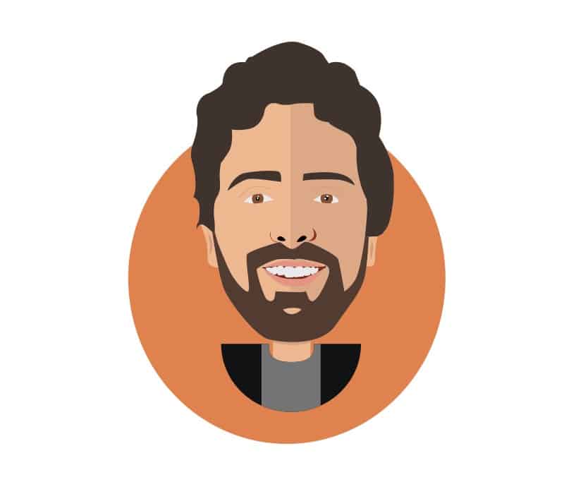 Sergey Brin illustration