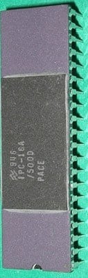 PACE, the first 16-bit single-chip microprocessor