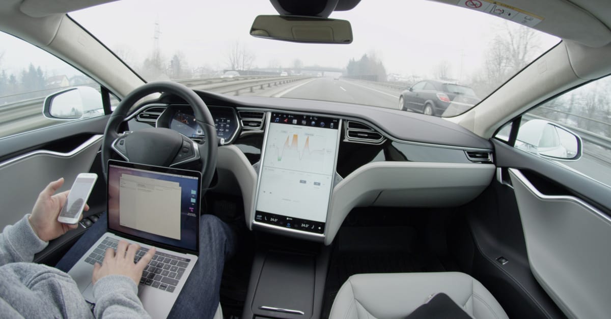 Self-Driving Car - Tesla car